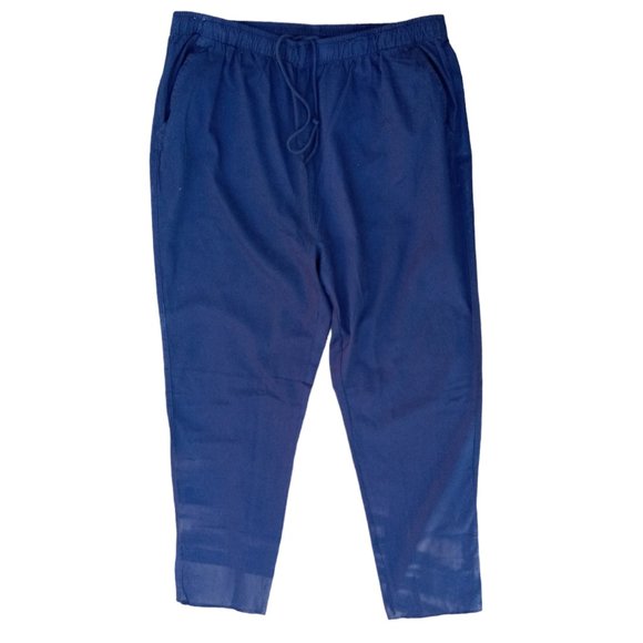 King Size brand casual blue pull on pants sz XLT NEW (0015) - Picture 2 of 10